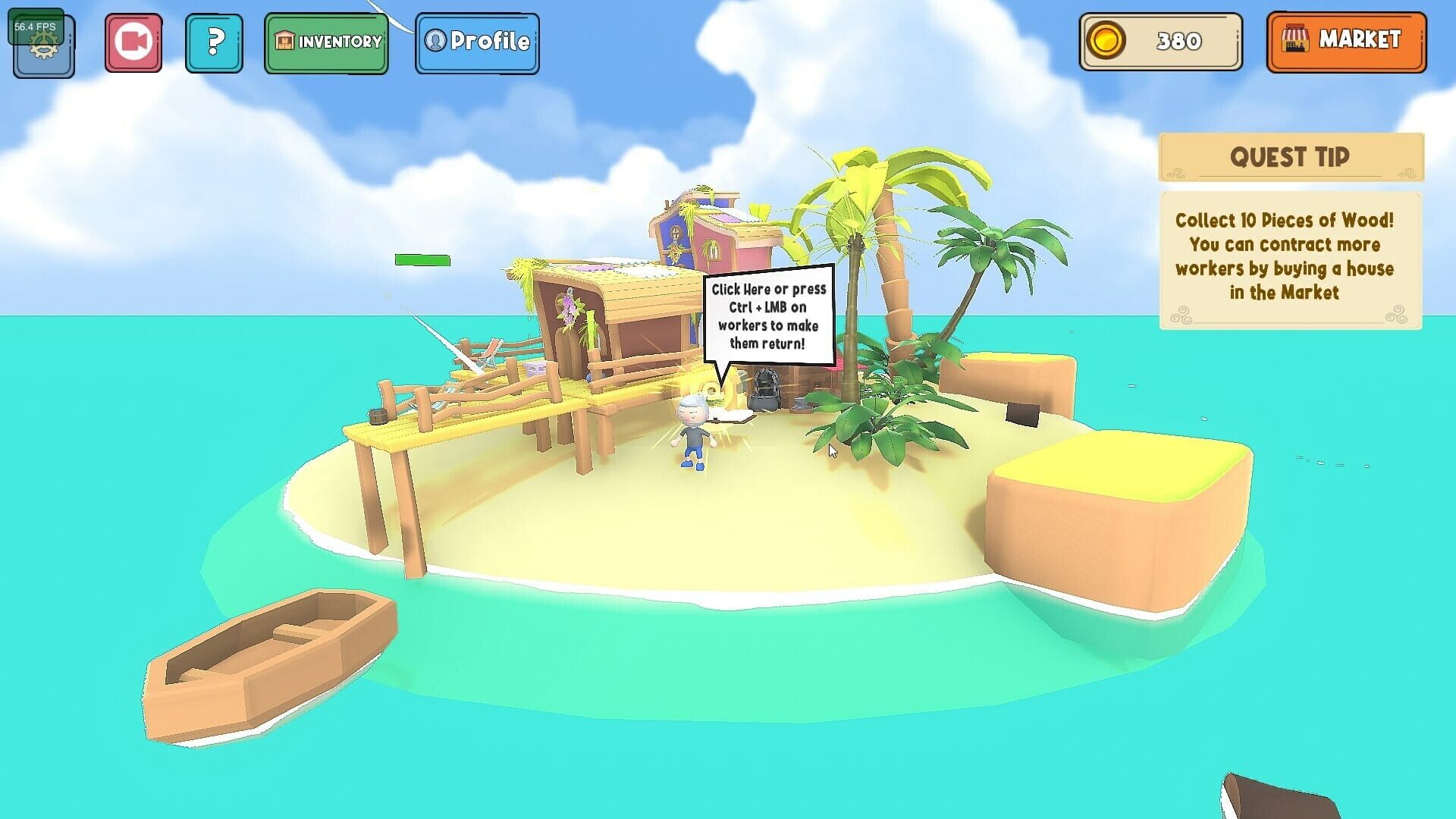 Cozy Island Idle screenshot 1