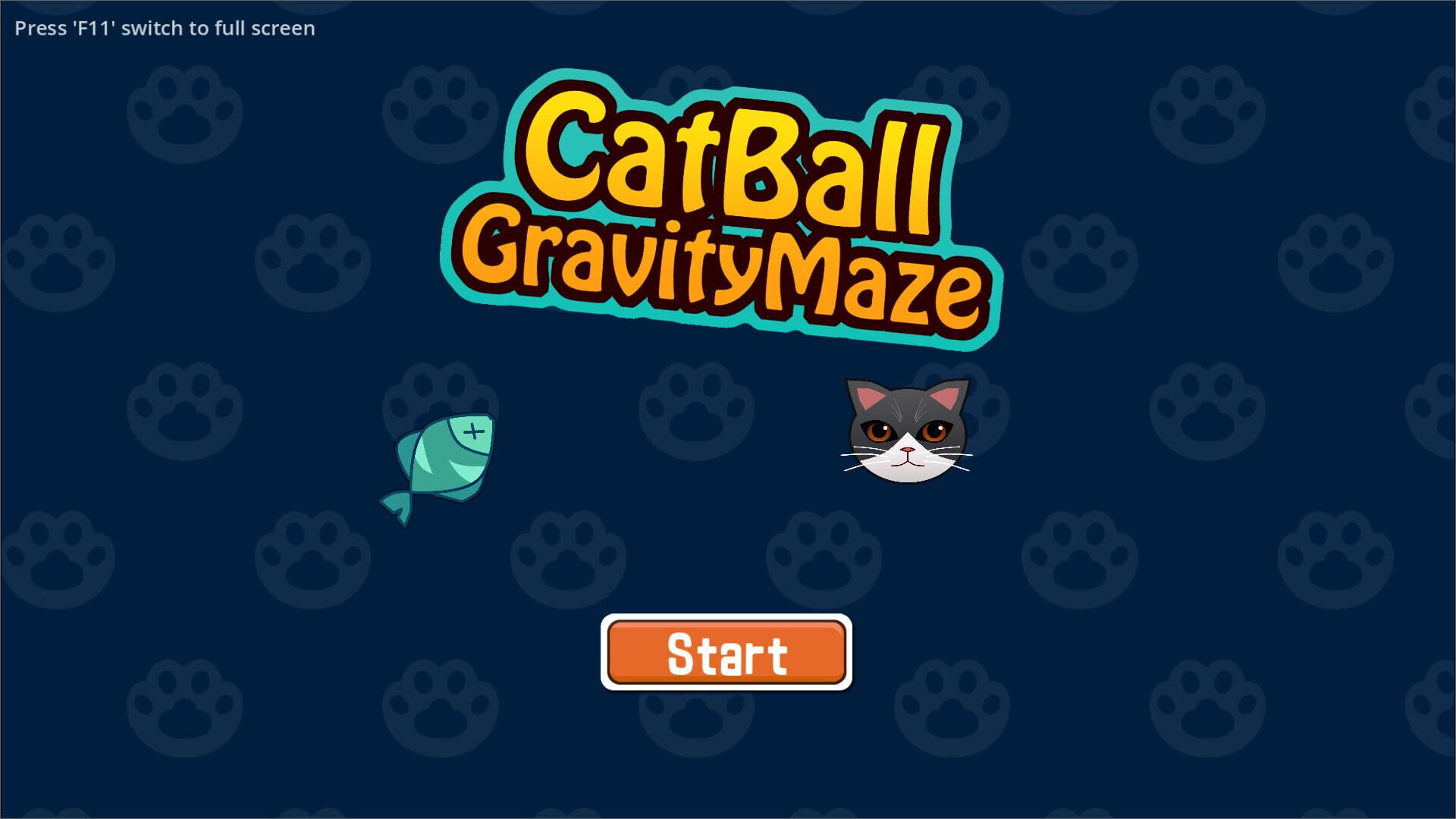 Cat Ball: Gravity Maze screenshot 1