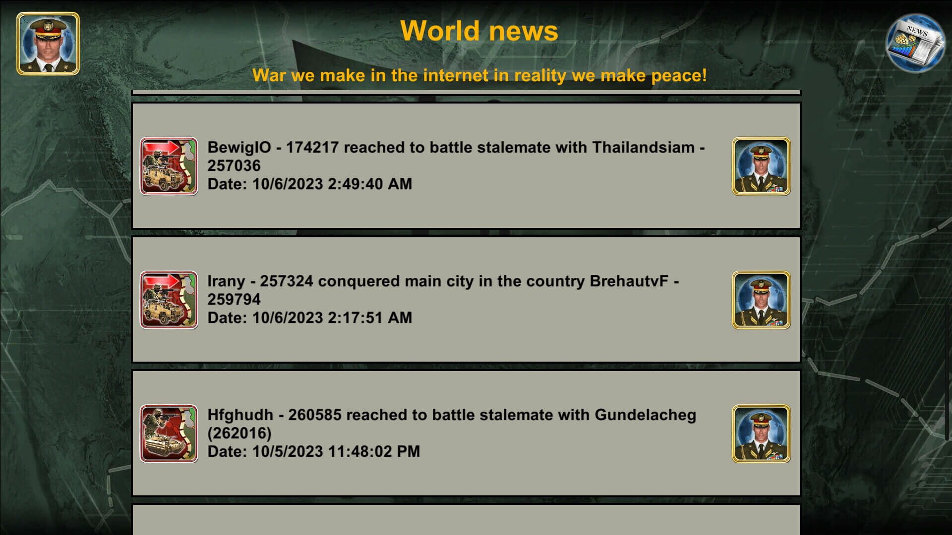 World Leaders screenshot 1