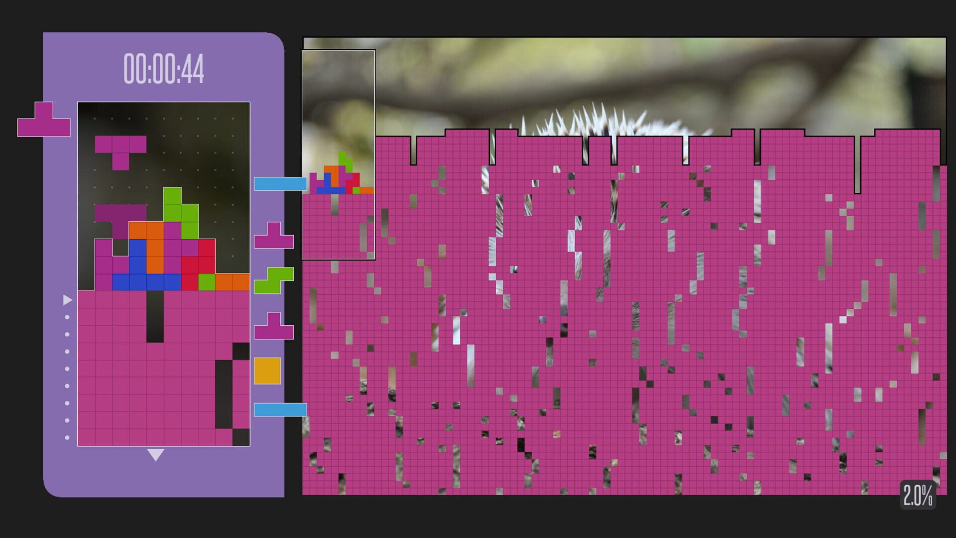 Block Breakin' Logic Downstacker screenshot 1