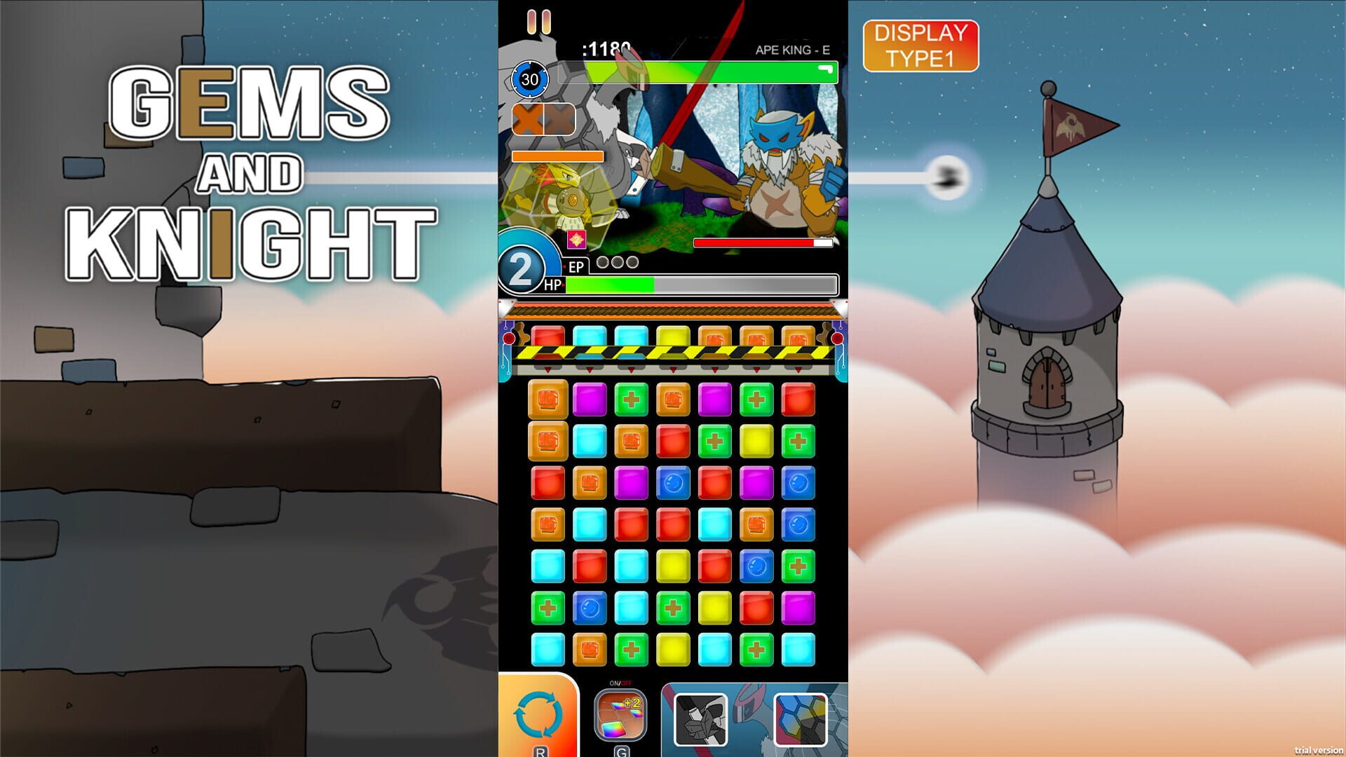 Gems and Knight screenshot 1