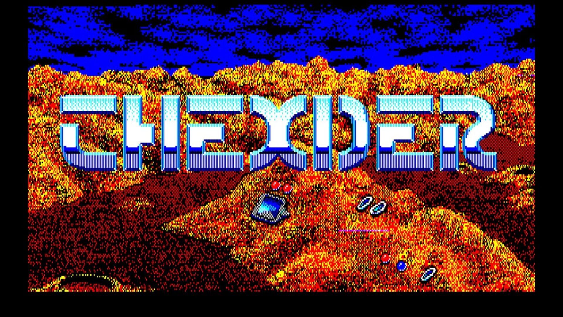 Eggconsole Thexder PC-8801mkIISR screenshot 1