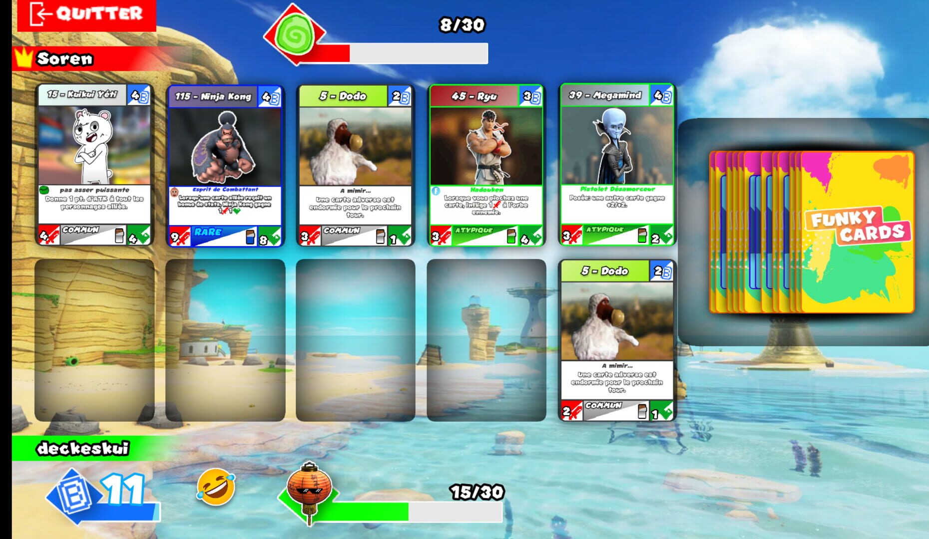 Funky Cards Arena screenshot 1