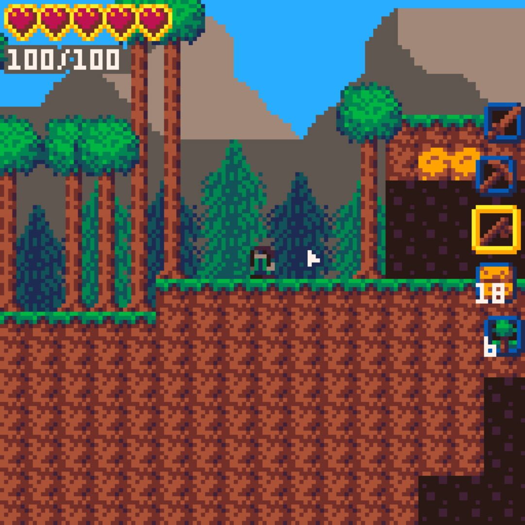 Terra: A Terraria Demake screenshot 1