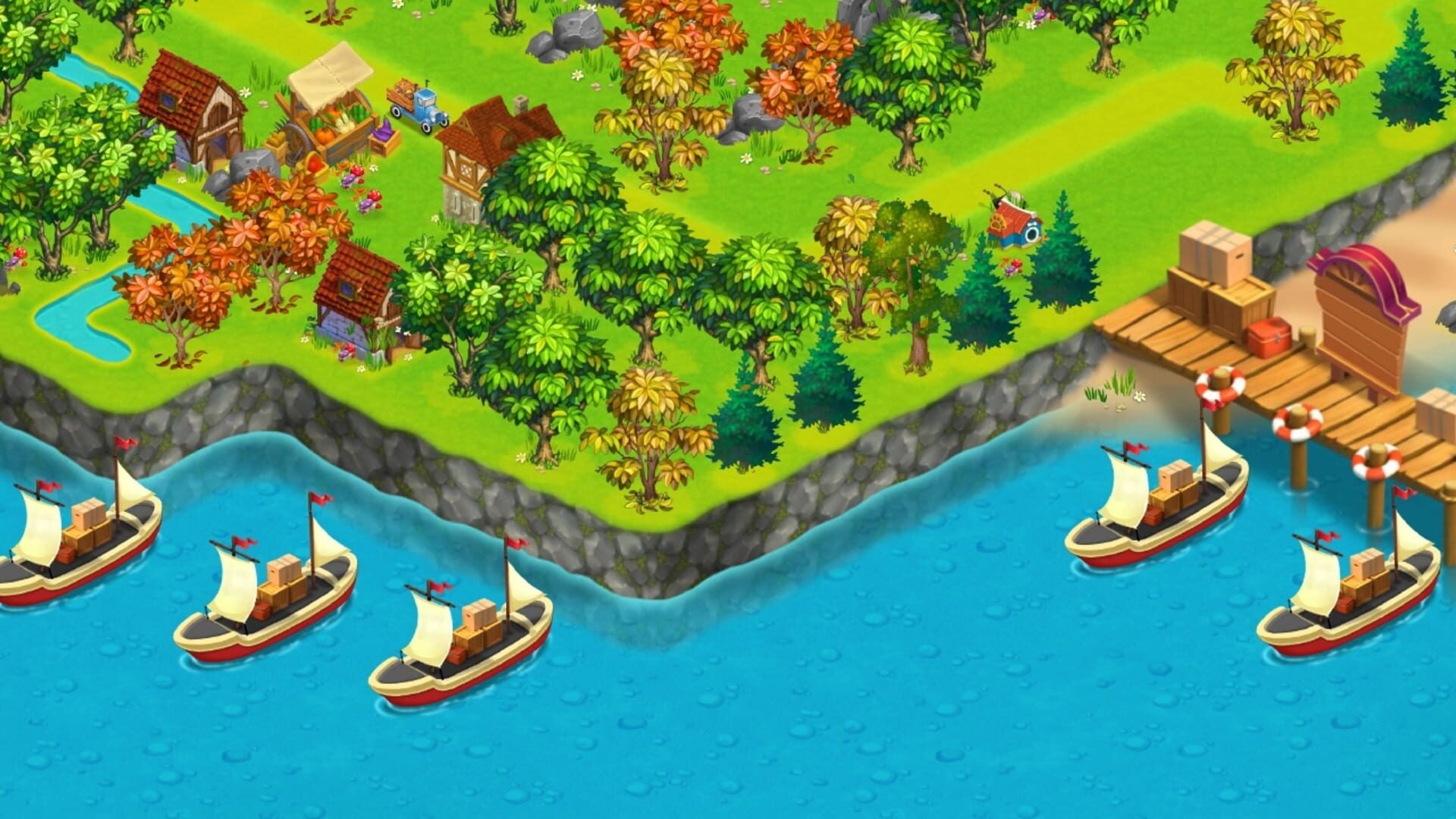 Village Tycoon: Farm City Simulator screenshot 1