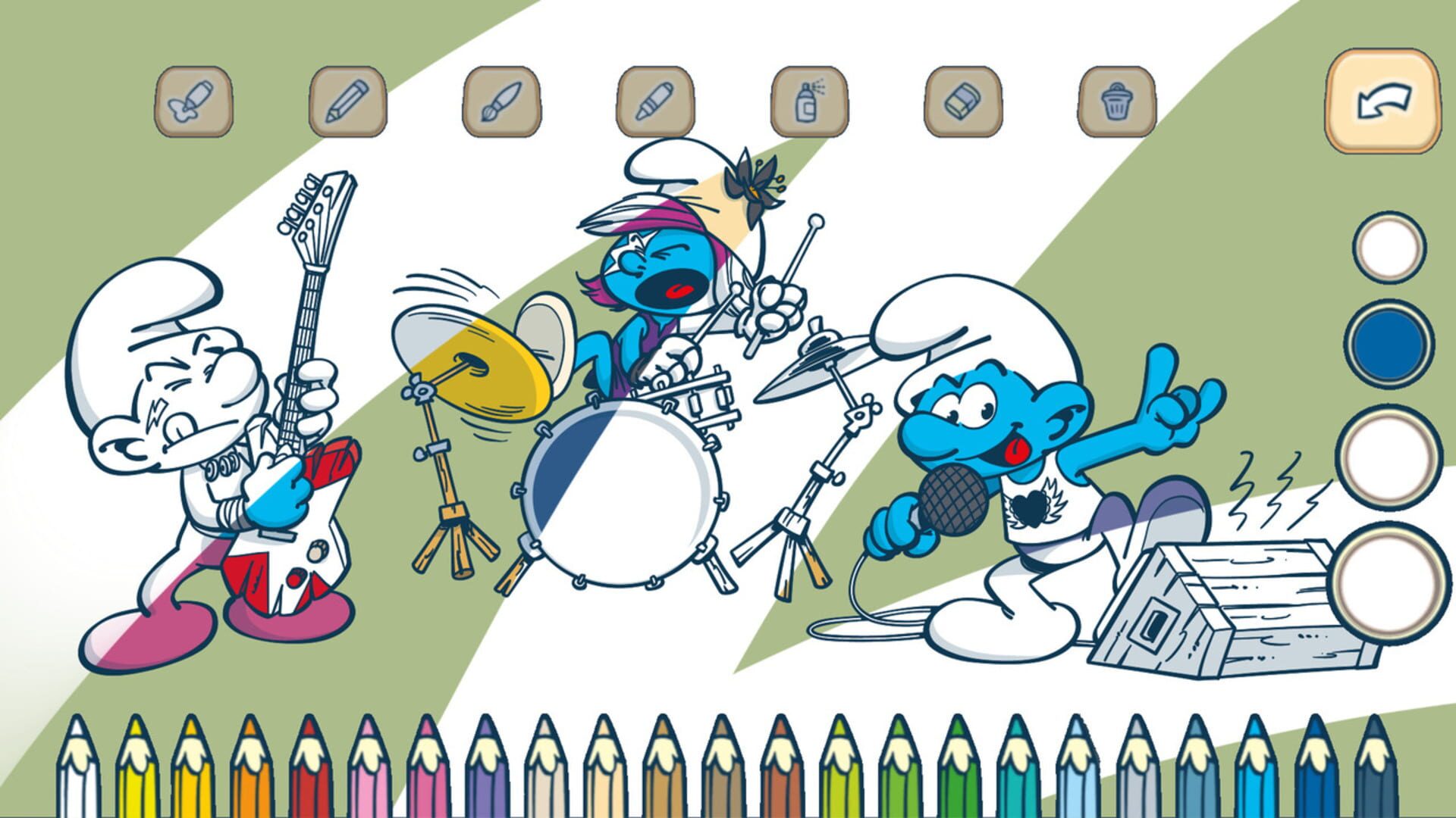The Smurfs: Colorful Stories screenshot 1