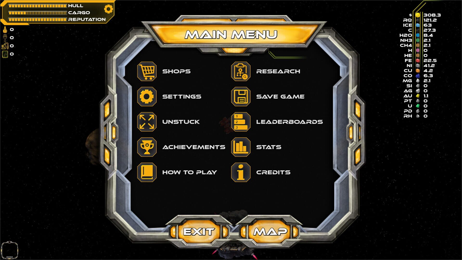 Space Miner: Idle Adventures screenshot 1