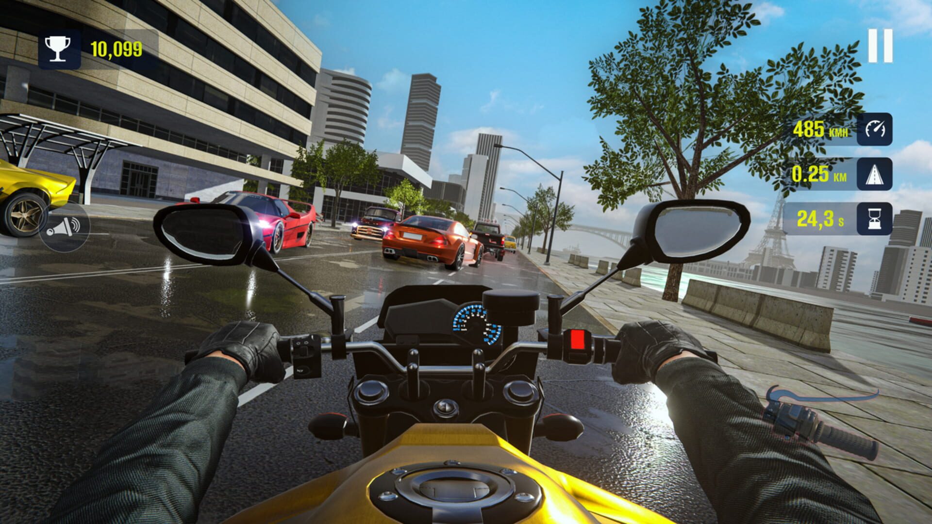 Highway Moto Racing Rush 2023 Simulator screenshot 1