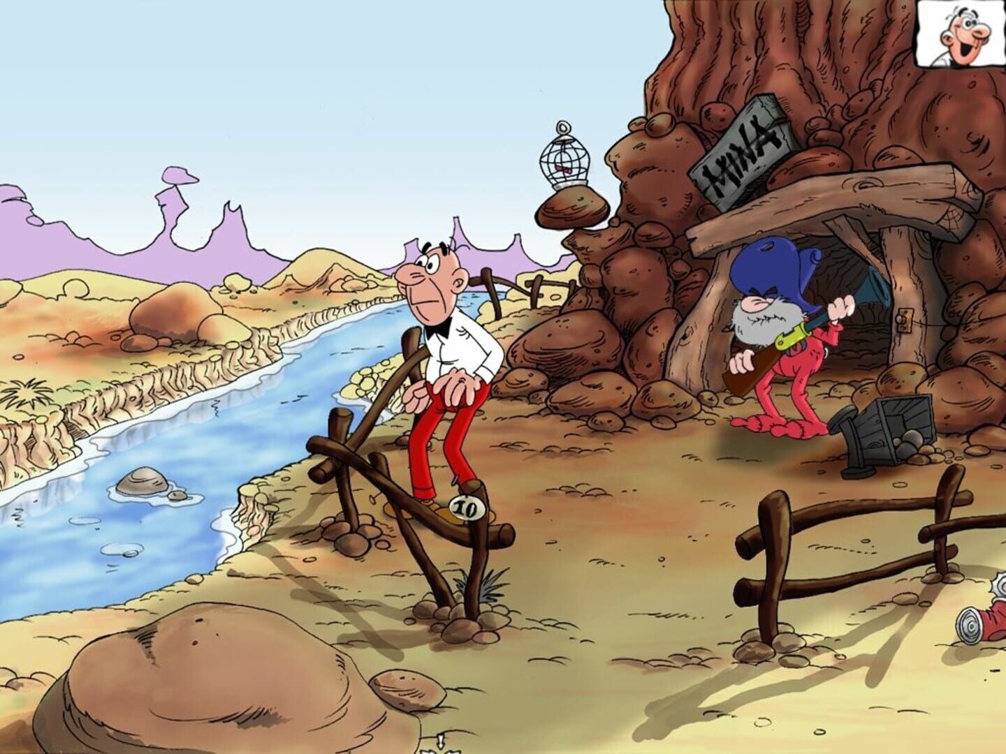 Mortadelo y Filemón: Dos Vaqueros Chapuceros screenshot 1