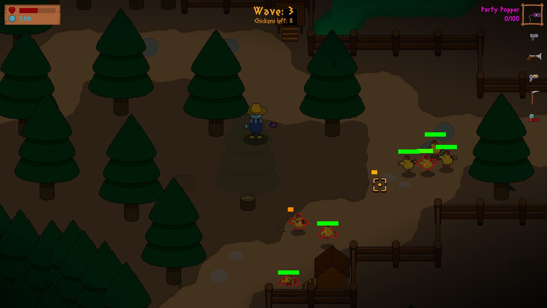 Tyrannical Chickens screenshot 1