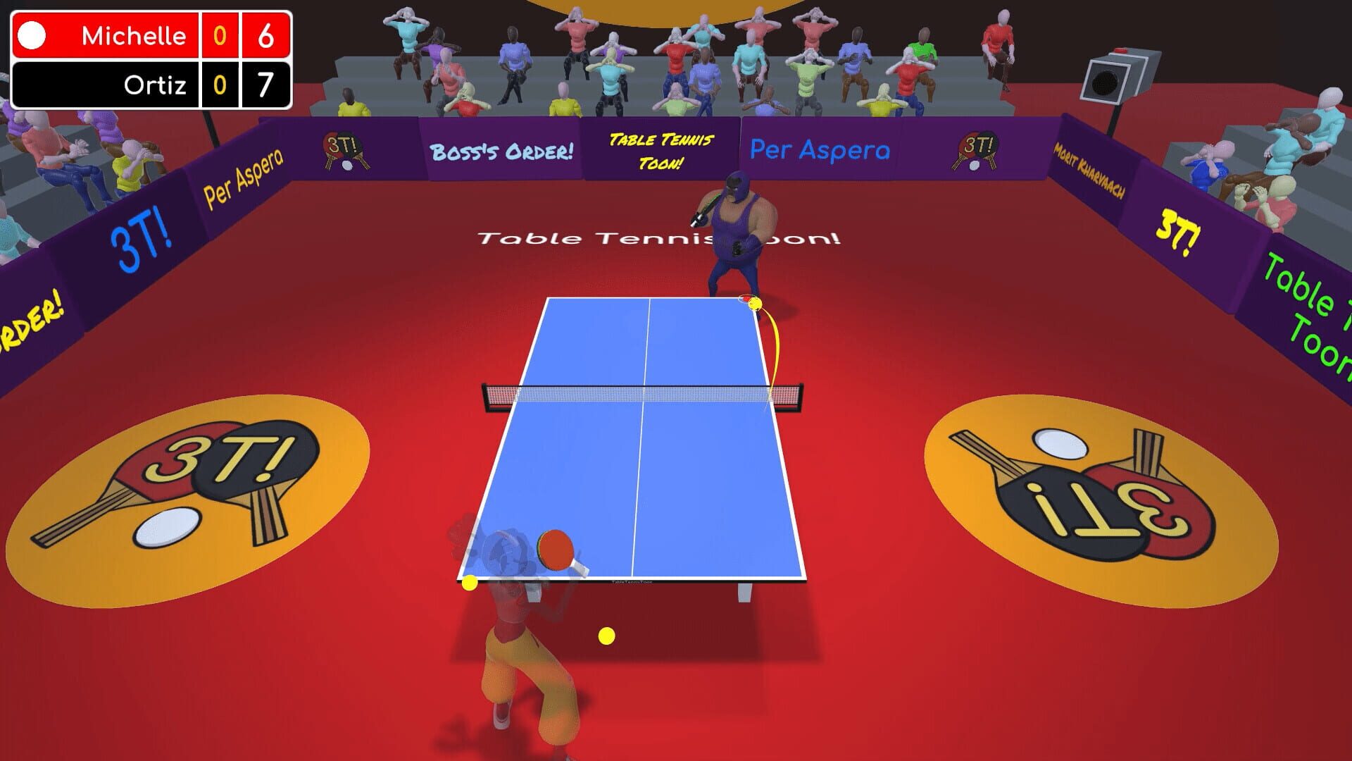 Table Tennis Toon! screenshot 1