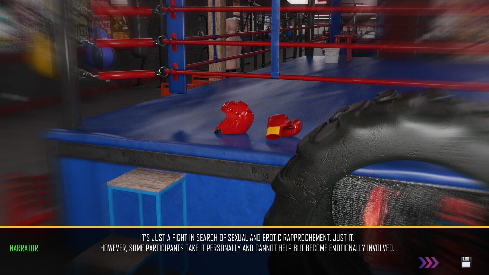 Backstage at Naked Porn Battle screenshot 1
