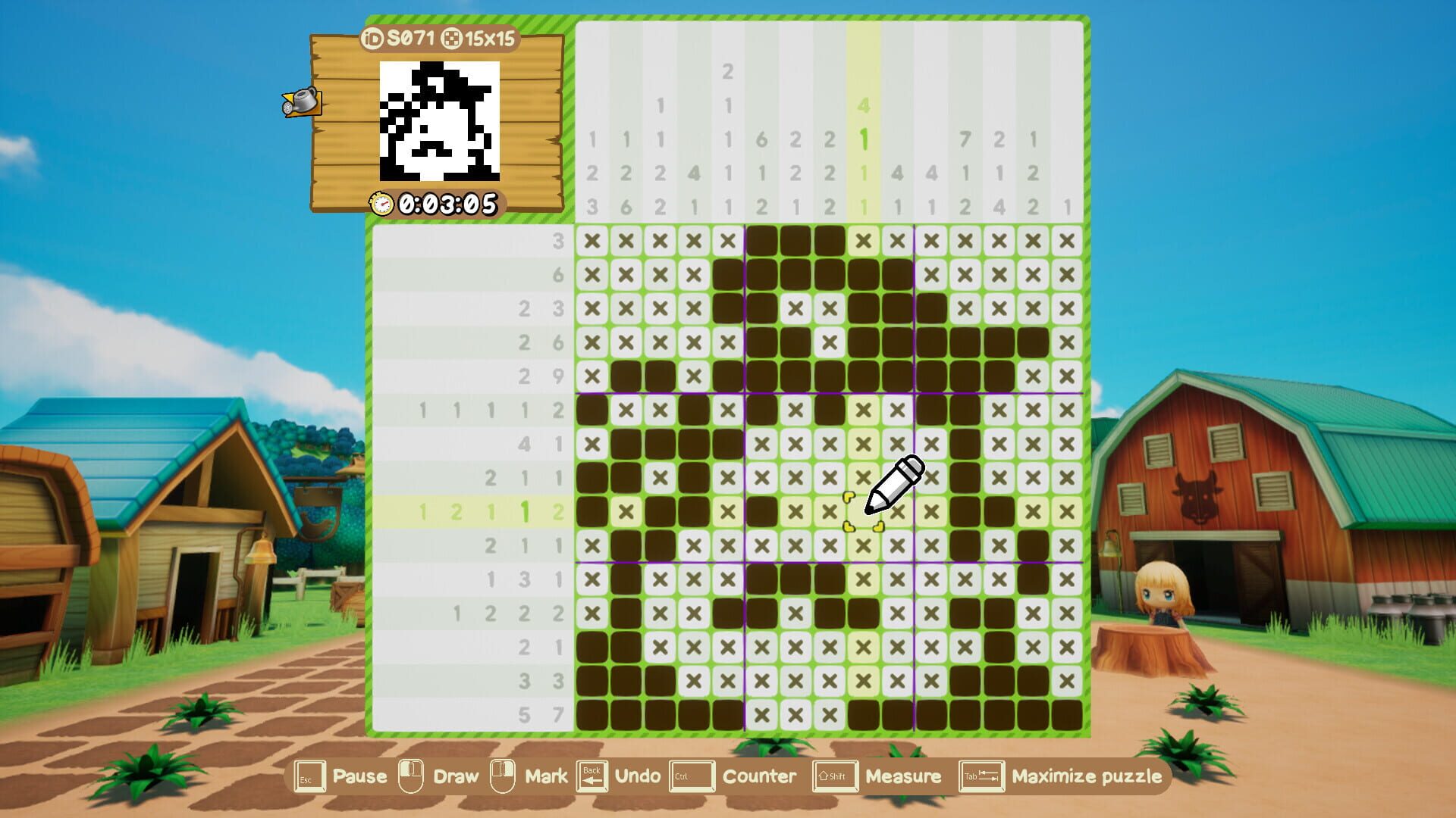 Piczle Cross: Story of Seasons screenshot 1