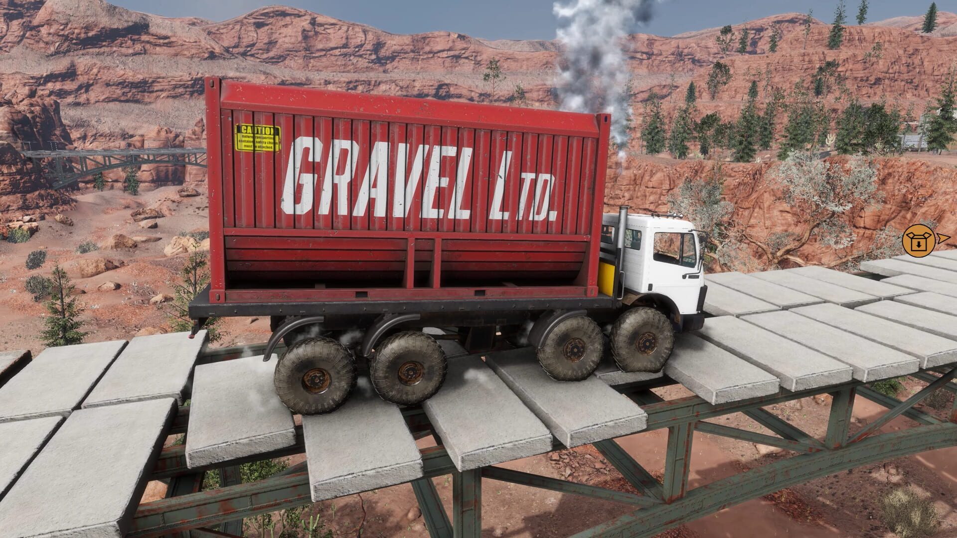 Offroad Truck Simulator: Heavy Duty Challenge screenshot 1