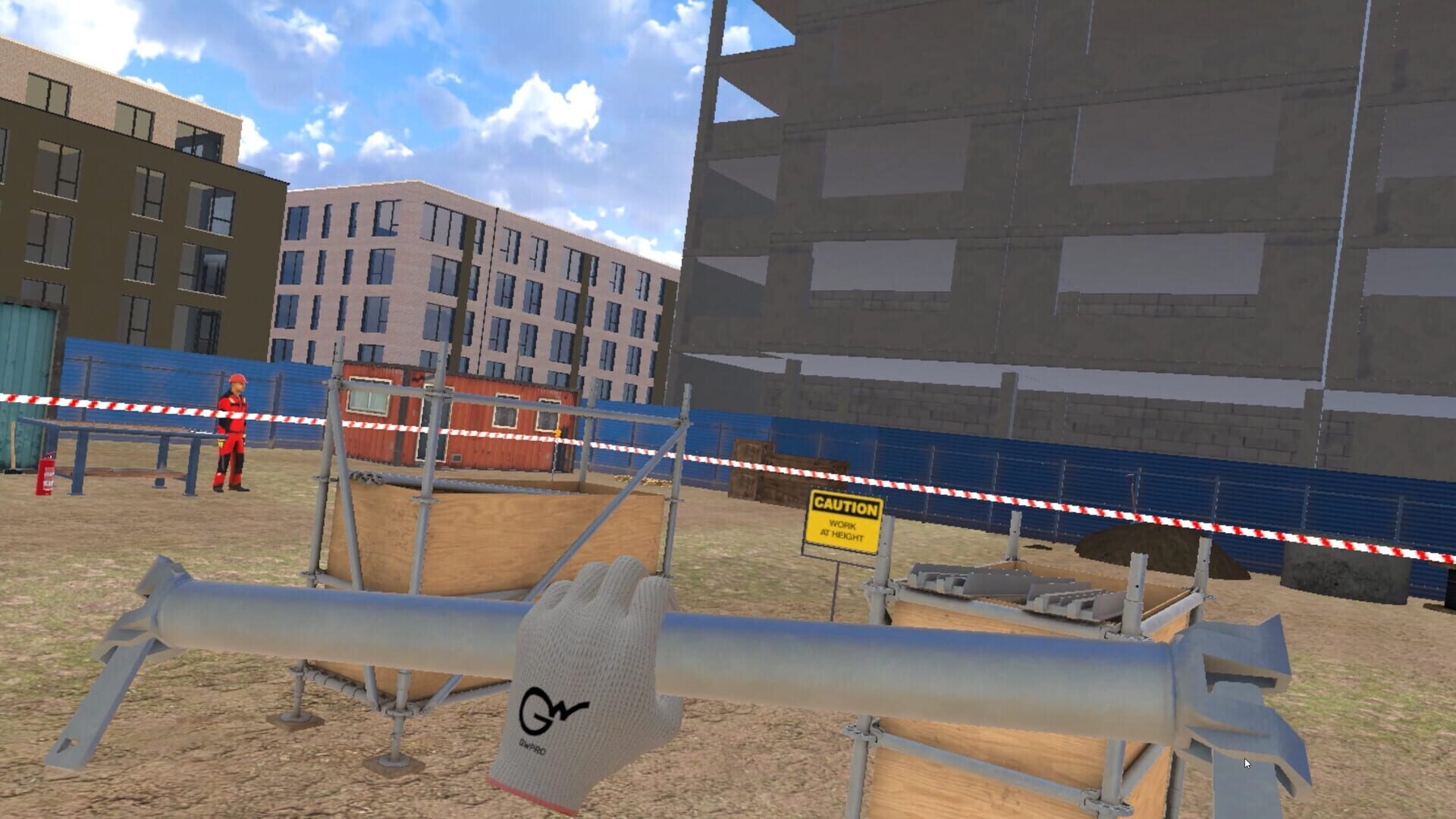 Wedge Lock Scaffolding VR Training screenshot 1