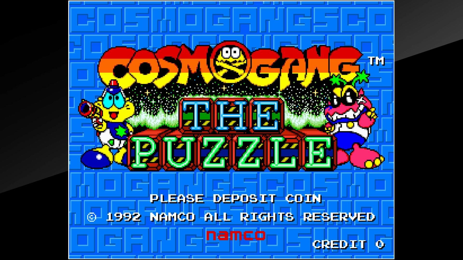 Arcade Archives: Cosmo Gang The Puzzle screenshot 1