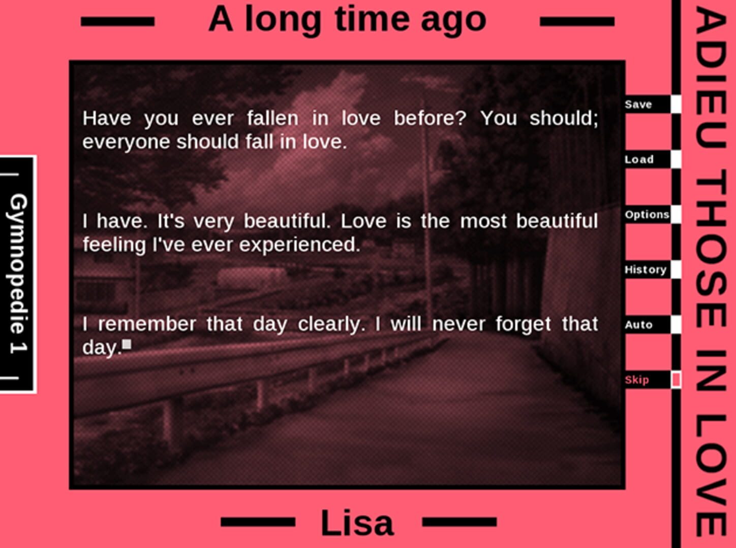 Adieu Those In Love screenshot 1