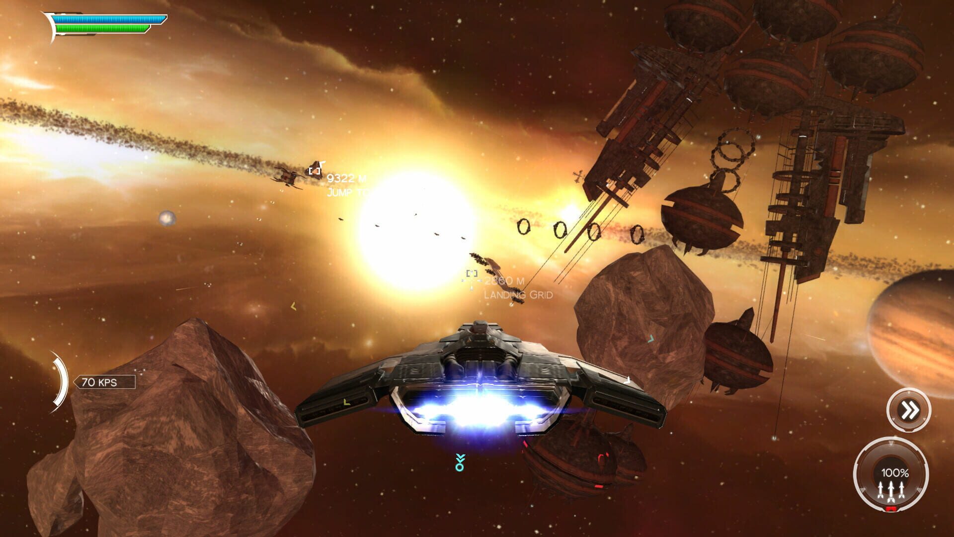 Stellar Wanderer DX screenshot 1