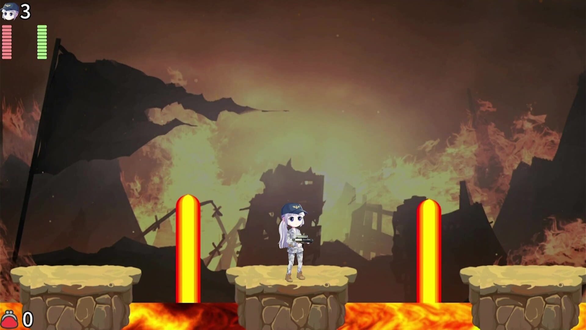 Post-apocalyptic Old man screenshot 1