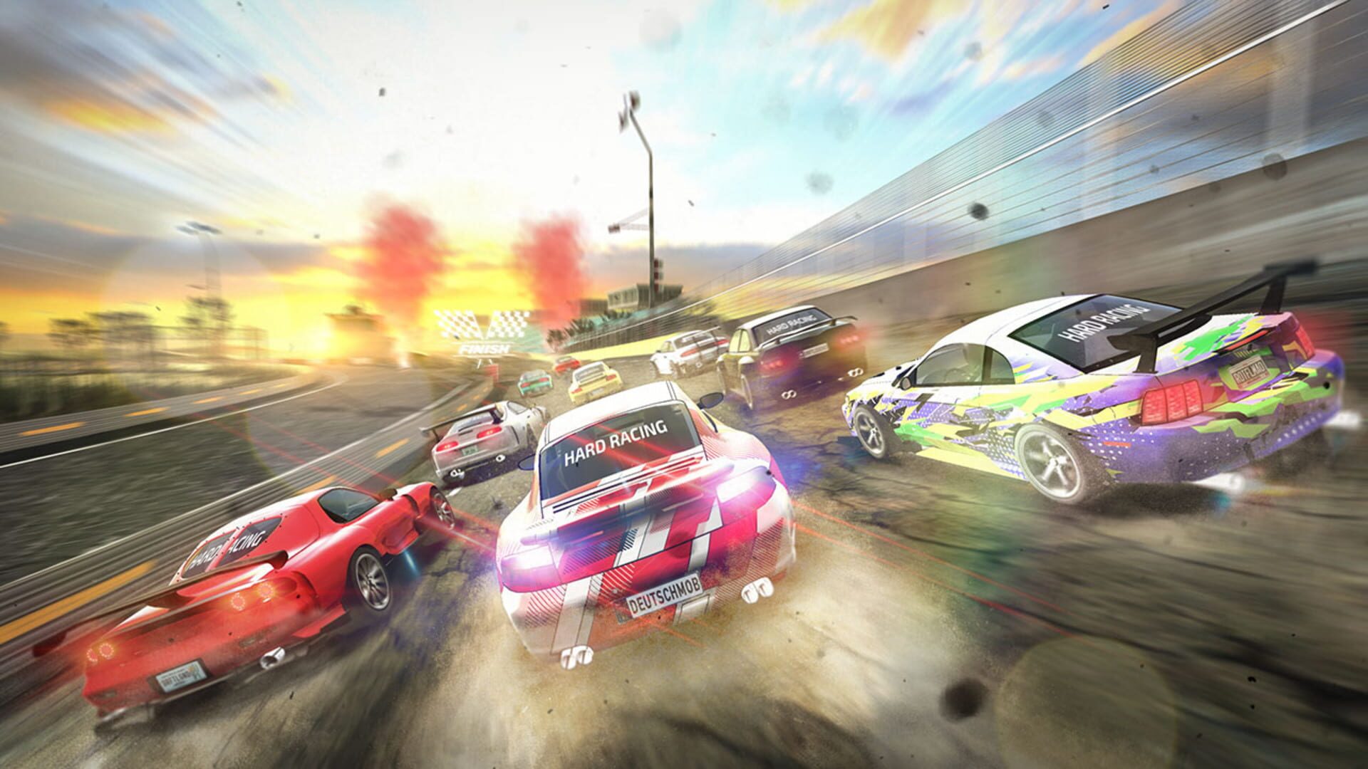 Hard Racing: Stunt Car Driving screenshot 1
