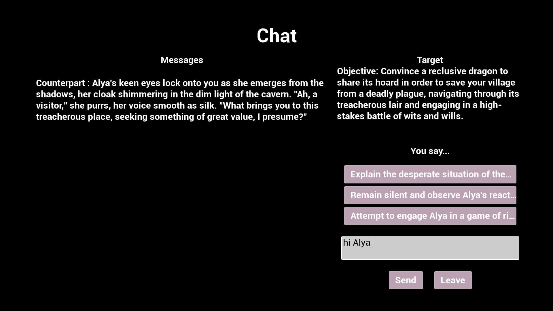 Chatter Challenge screenshot 1