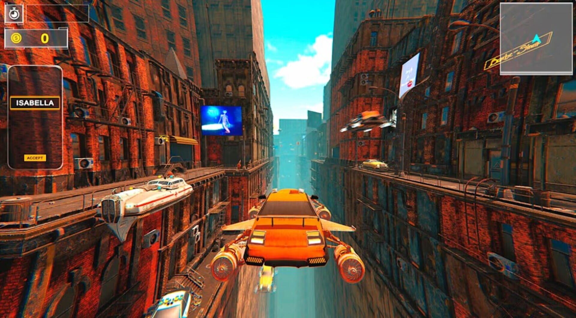 Cyber Taxi Simulator screenshot 1