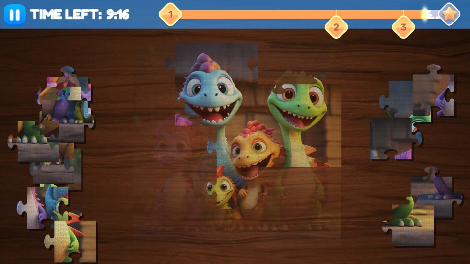 Jigsaw Dinosaurs screenshot 1