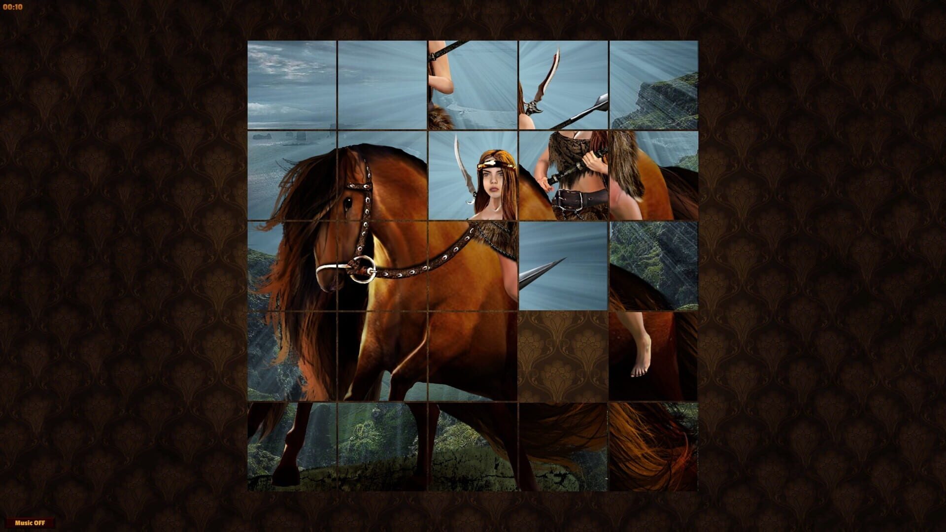 Fantasy Sliding Puzzle 5 screenshot 1