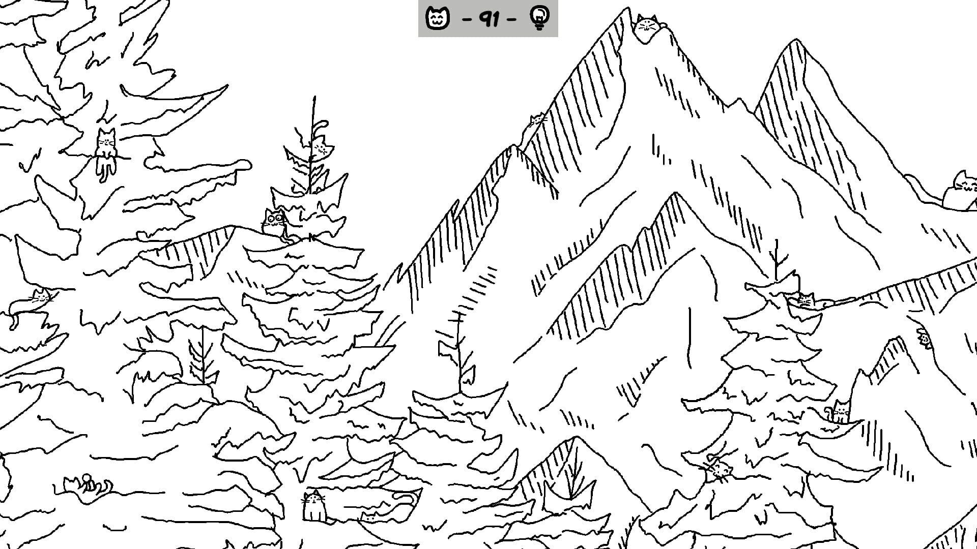 Looking For Cats In a Badly Drawn Forest screenshot 1