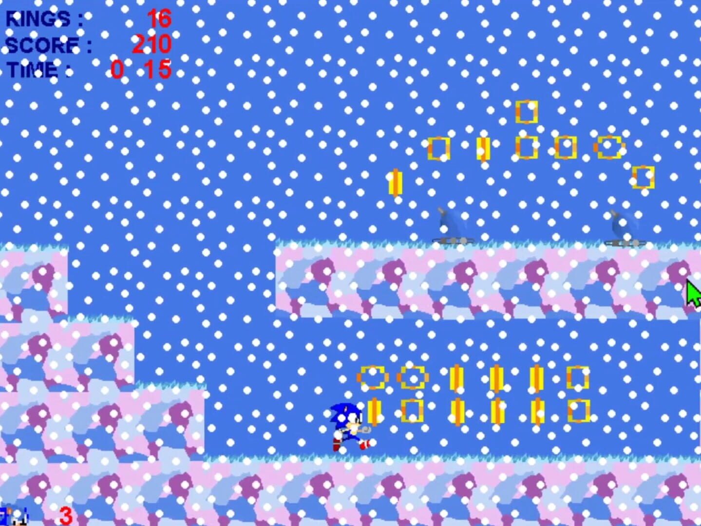 Sonic Robo Christmas Blast screenshot 1