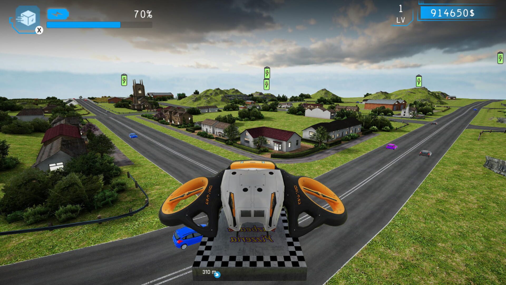 Drone Delivery Simulator screenshot 1