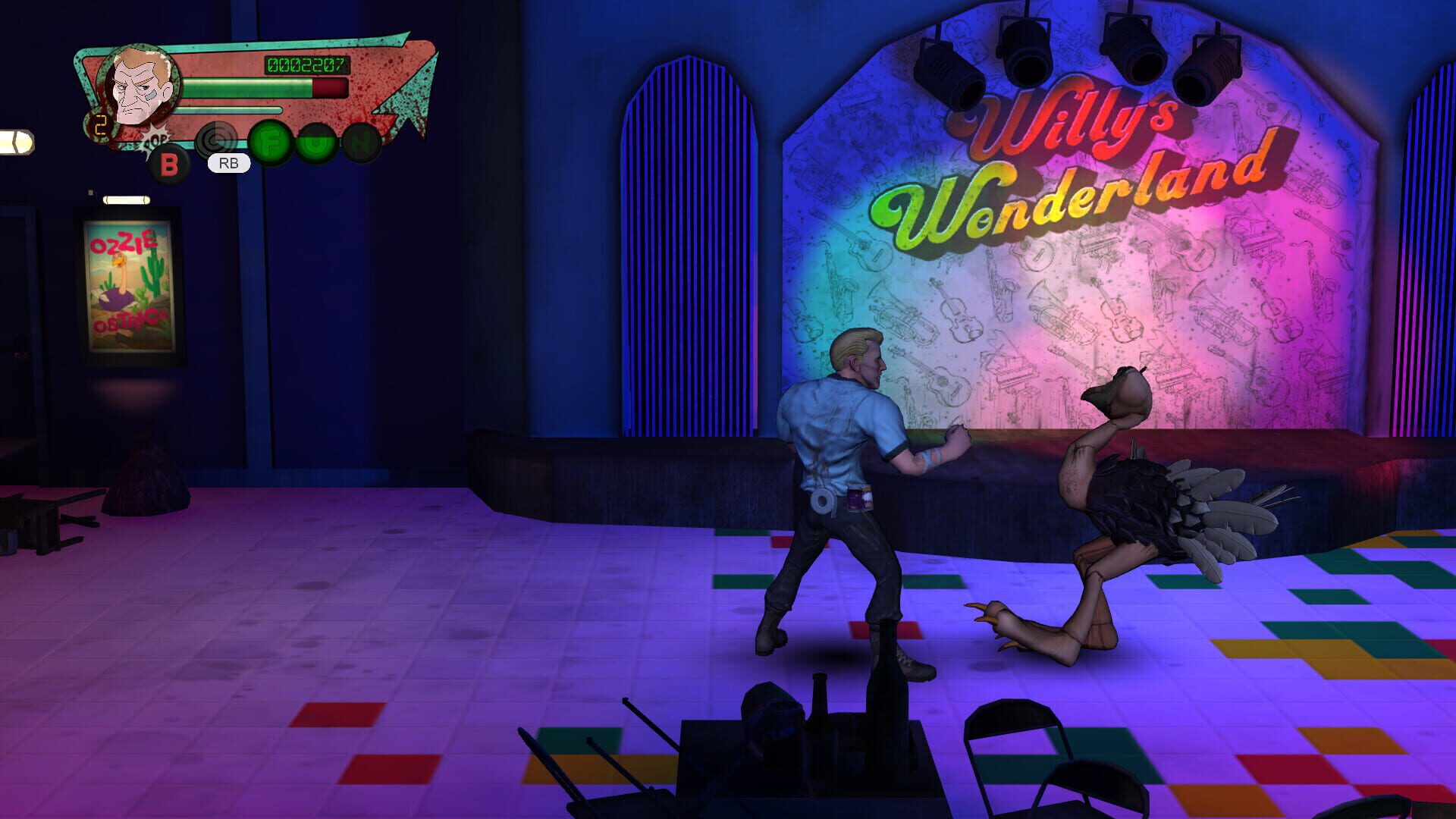 Willy's Wonderland: The Game screenshot 1