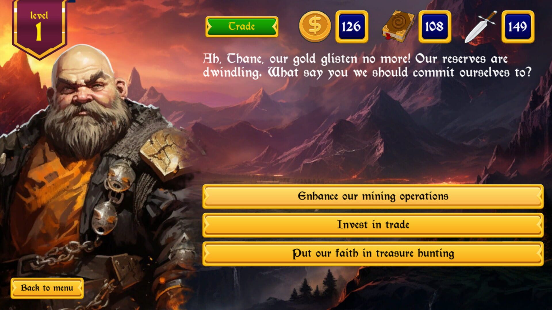 Kings Odyssey: Dwarves Tale screenshot 1