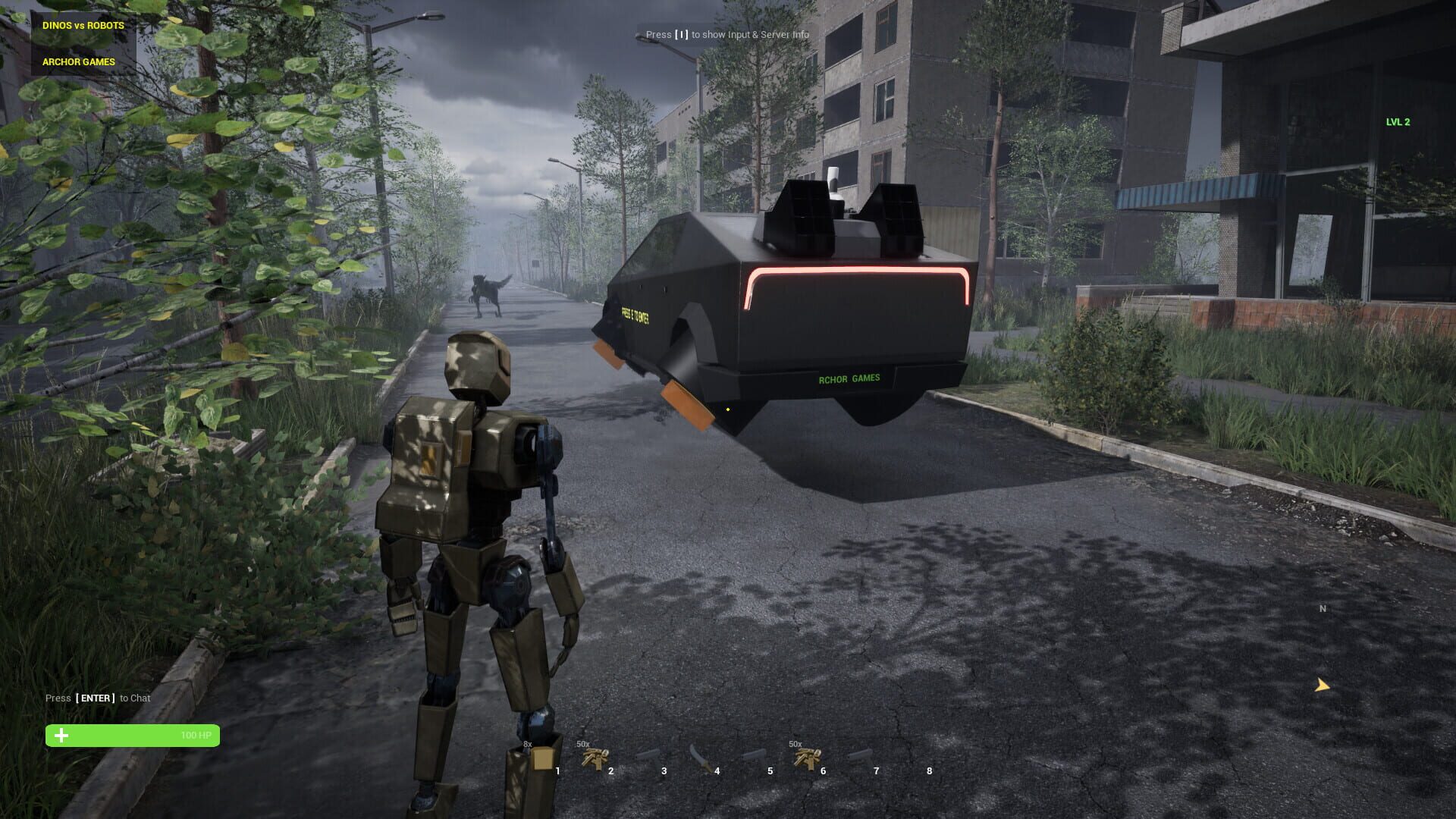 Dinos vs. Robots screenshot 1