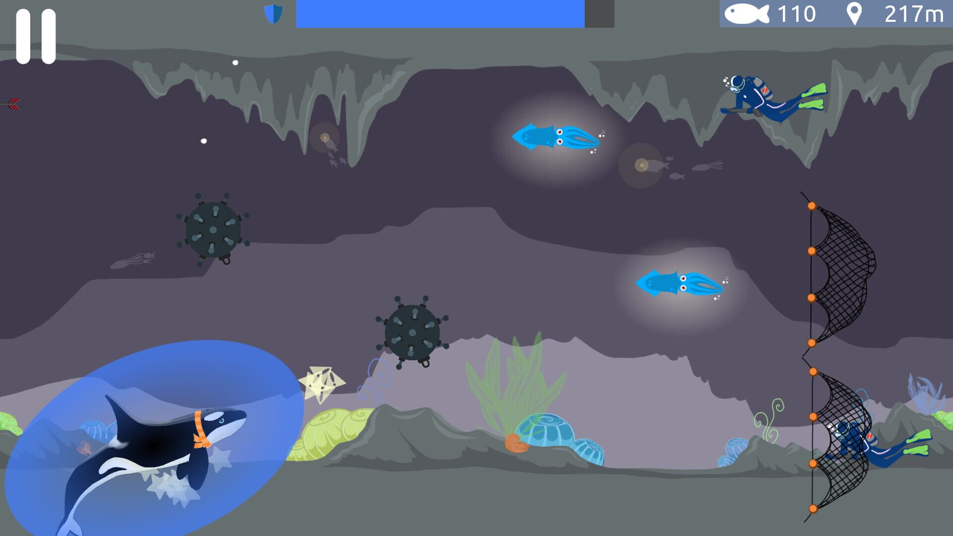 OrcinUS: Orca Pod Rescue screenshot 1