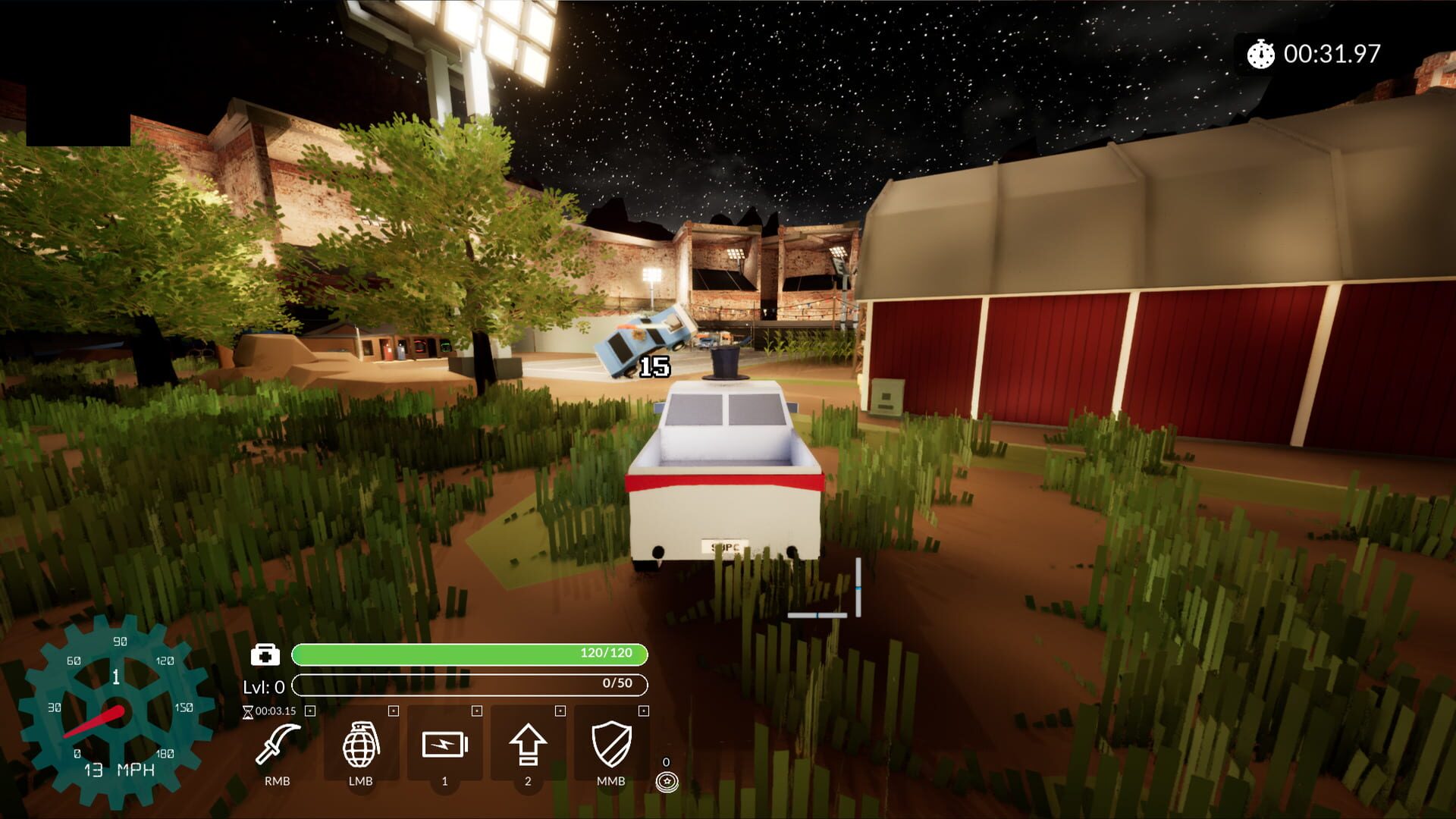 Super Battle Polycars screenshot 1