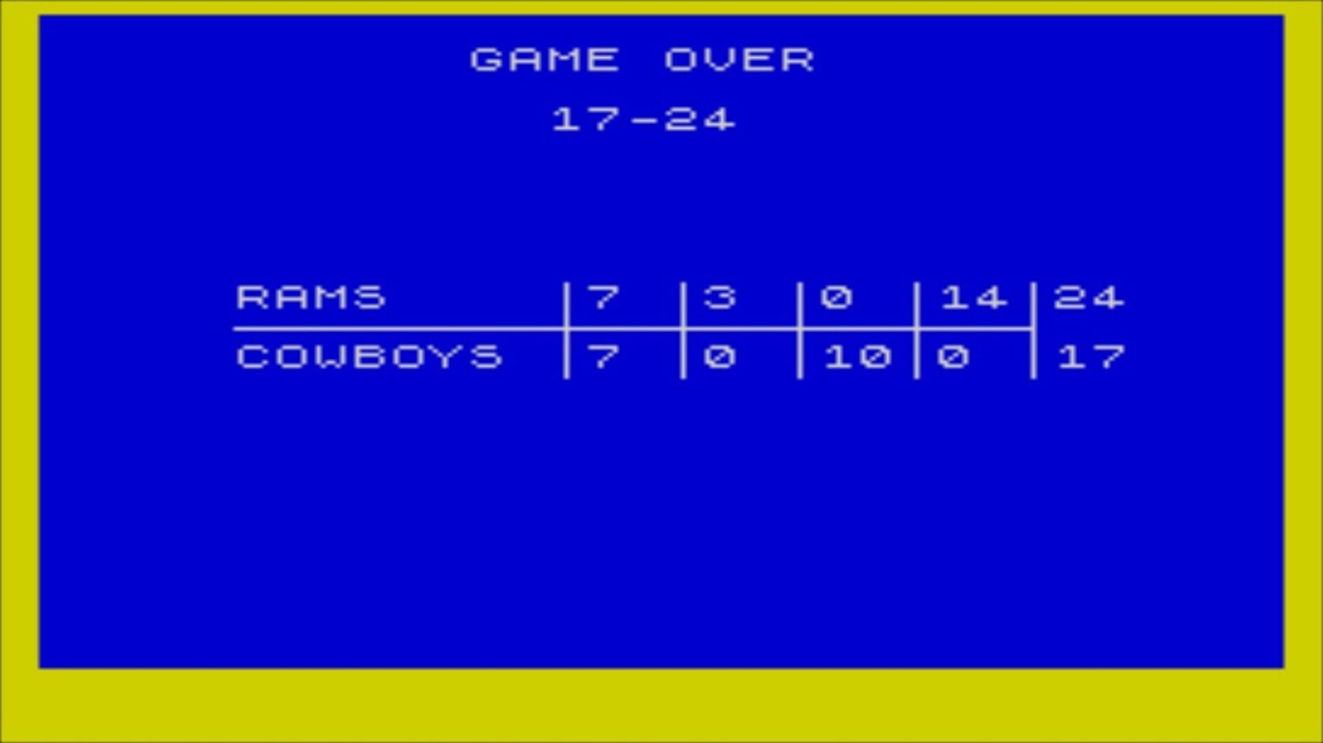 Speed NFL screenshot 1