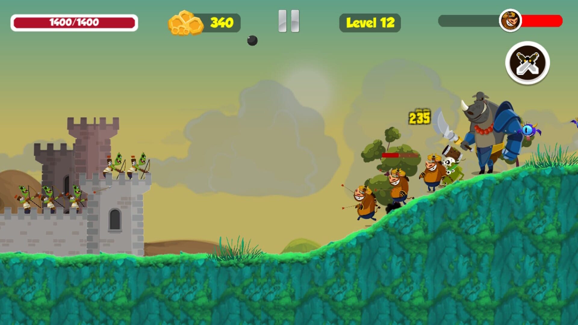 Fantasy Tower Defense Ultimate screenshot 1