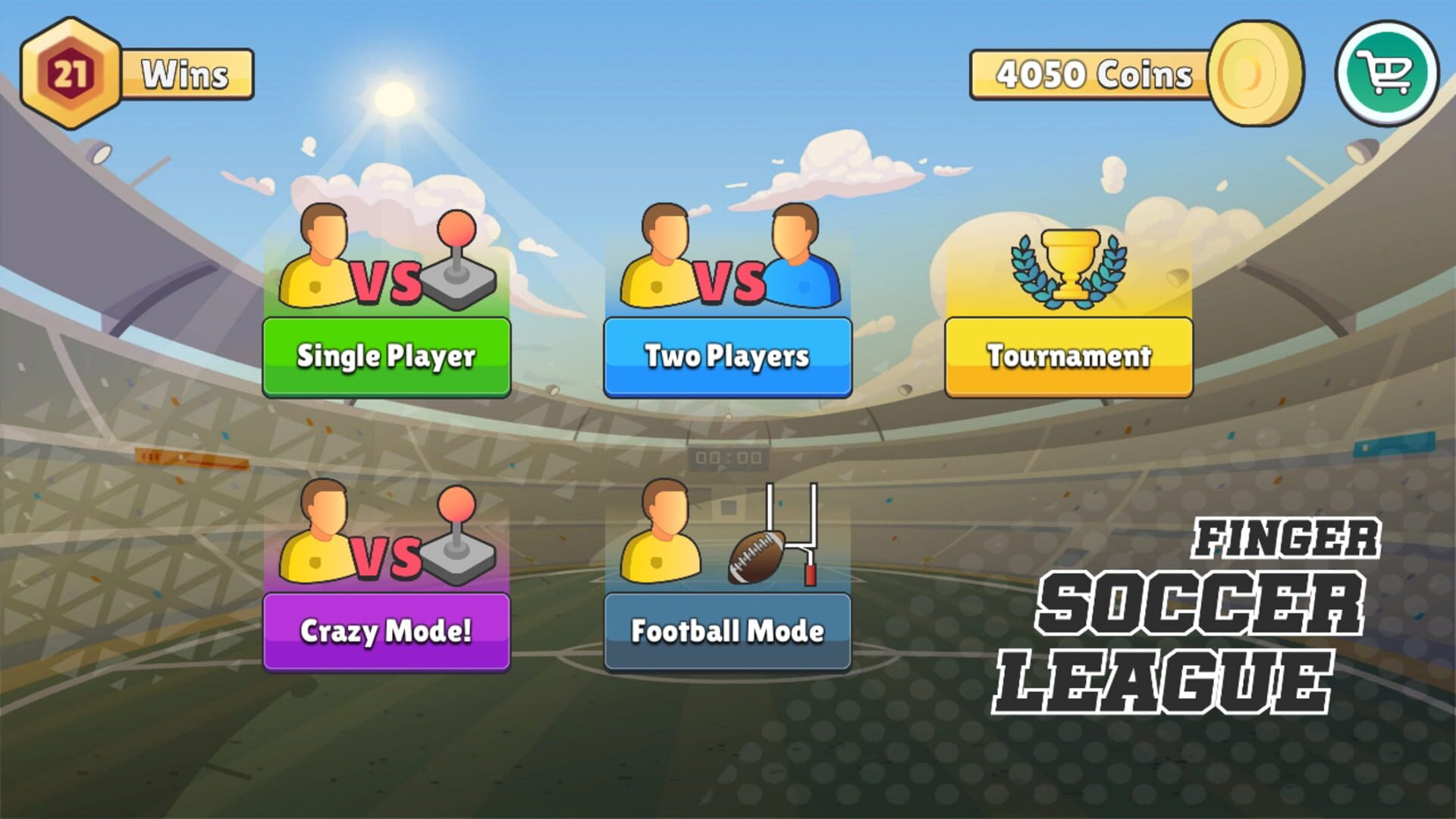 Finger Soccer League screenshot 1