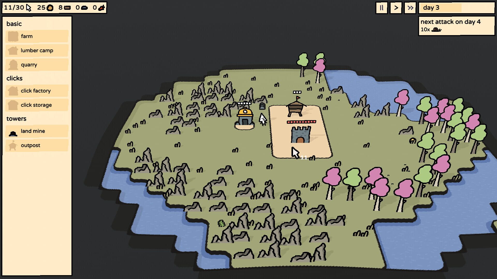 Clickyland screenshot 1