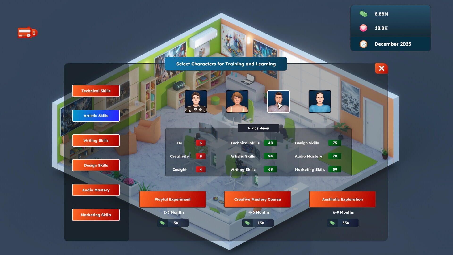 Game Builder Tycoon screenshot 1