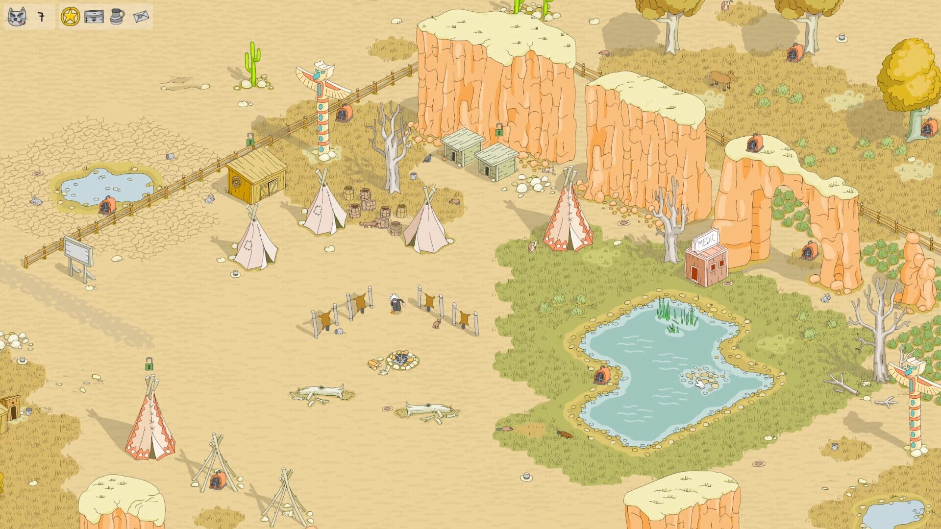 Hidden Cat Outlaws screenshot 1
