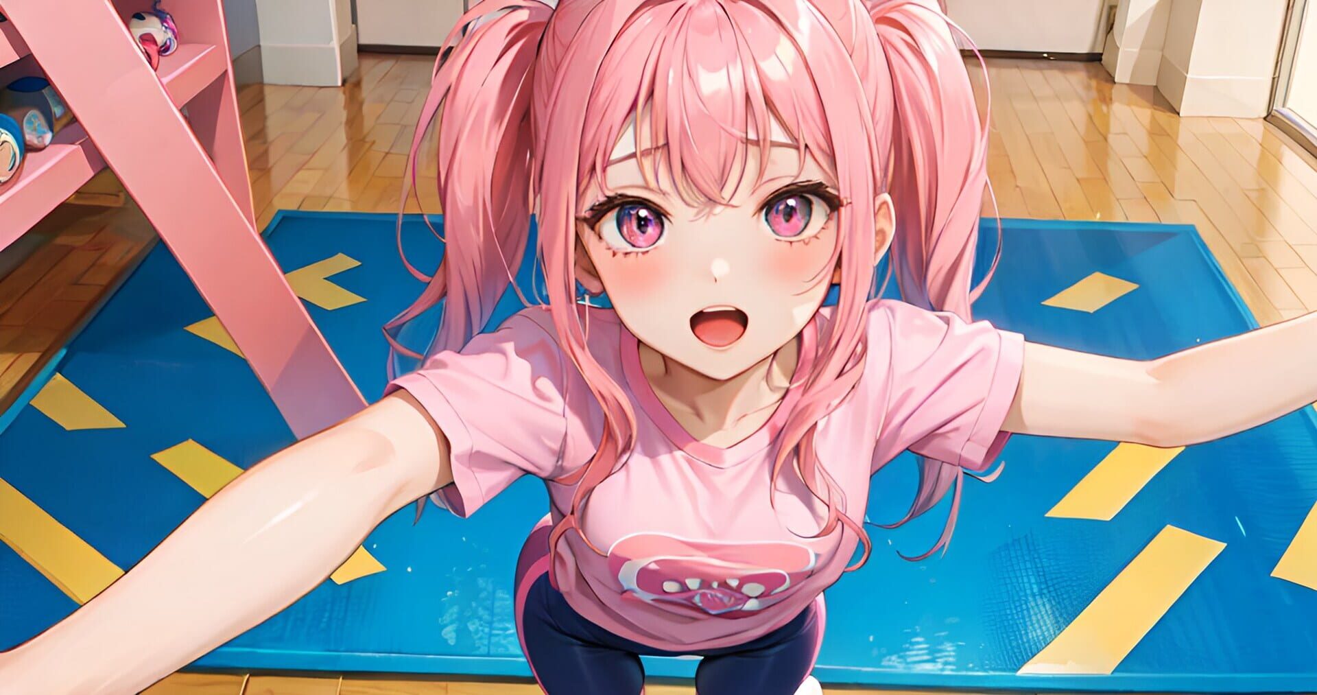 Beautiful Sakura: Fitness Club screenshot 1