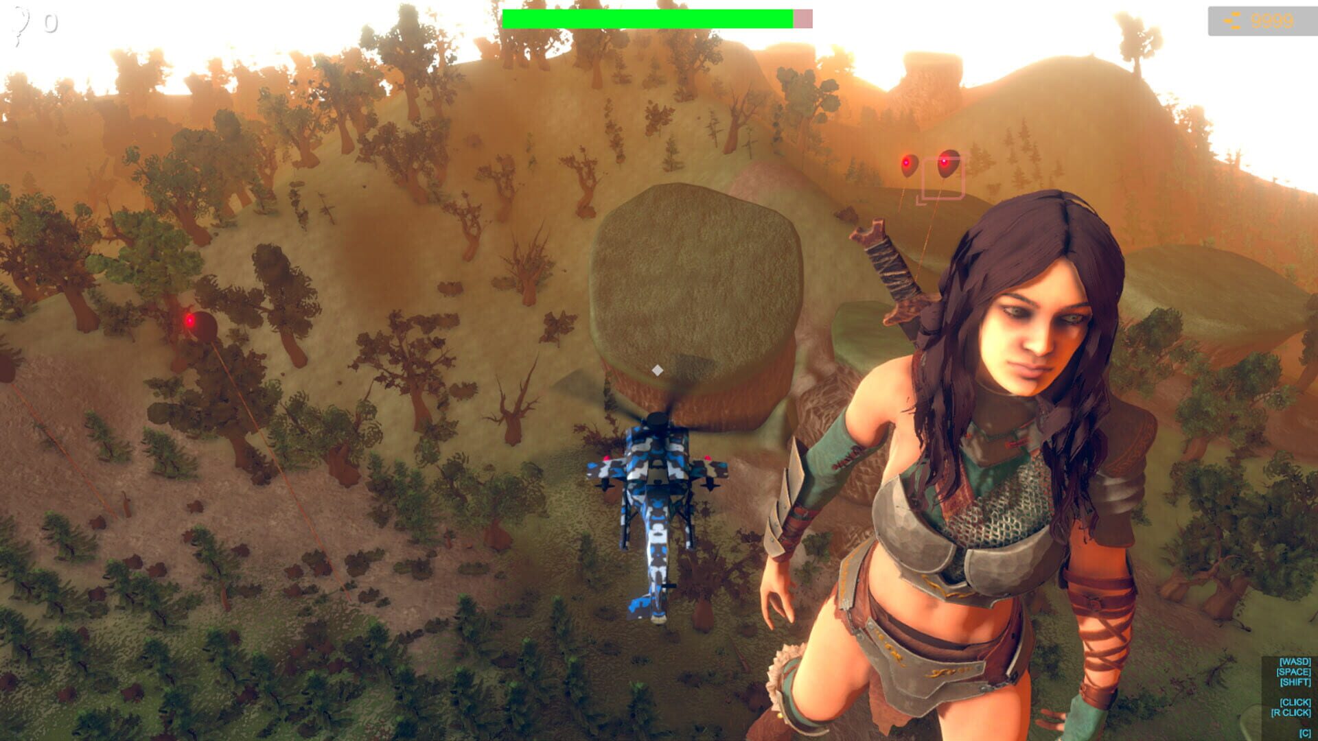 Save Giant Girl From Monsters 2 screenshot 1