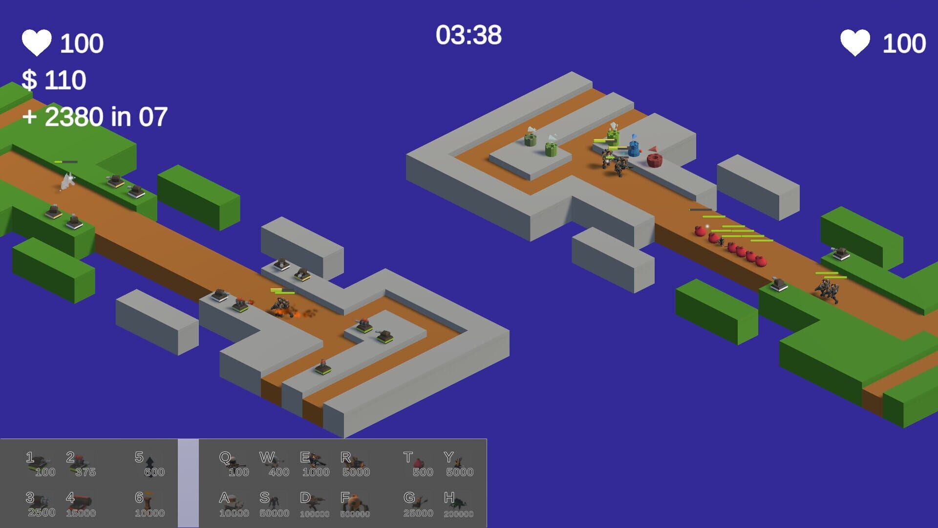 Invaders Tower Defense Online screenshot 1