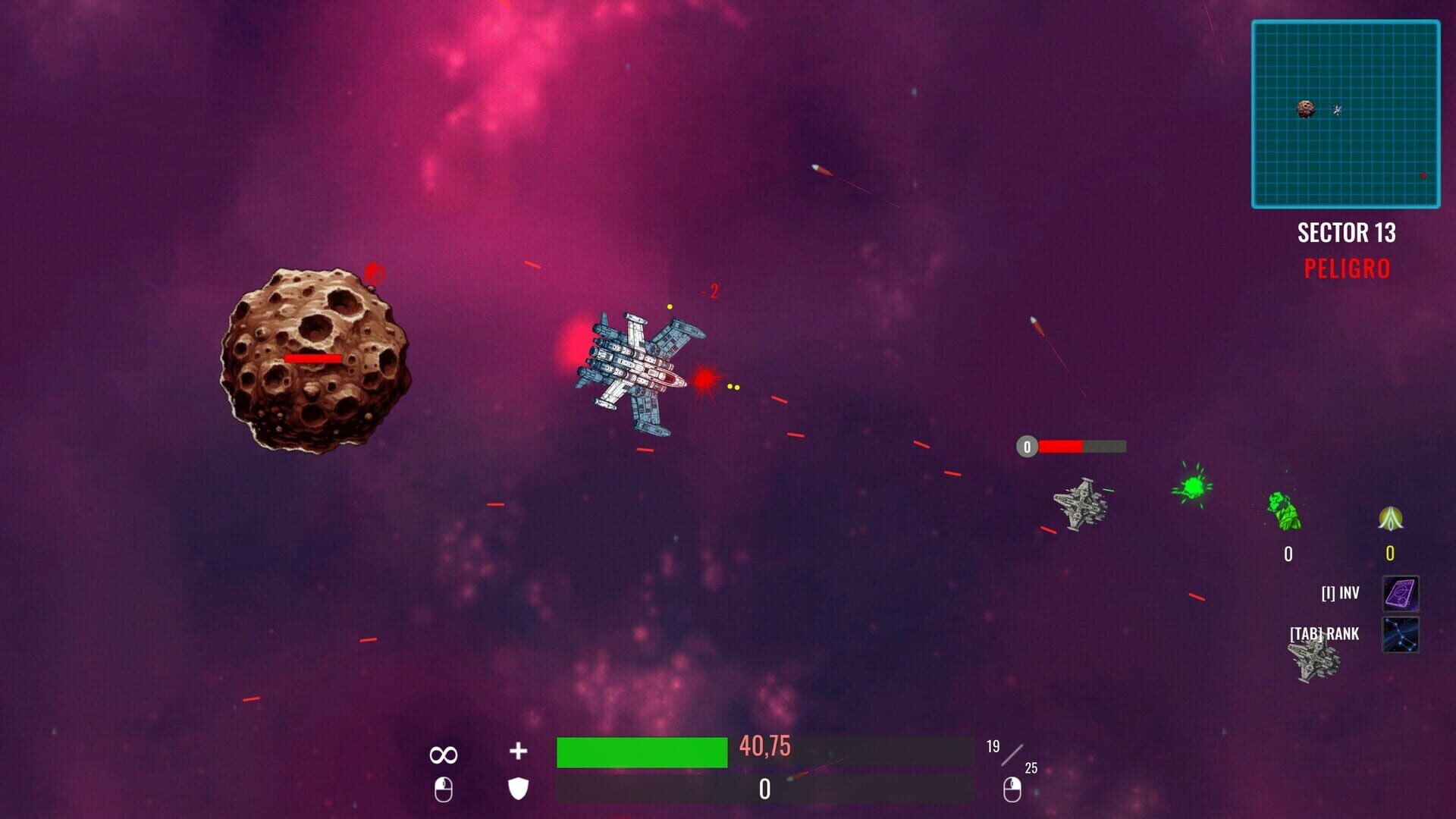 Space Battle: Mayhem screenshot 1