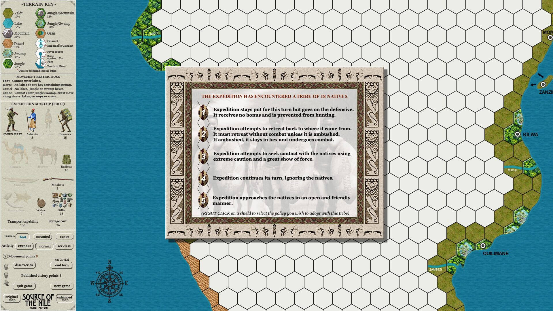 Source of the Nile: Digital Edition screenshot 1