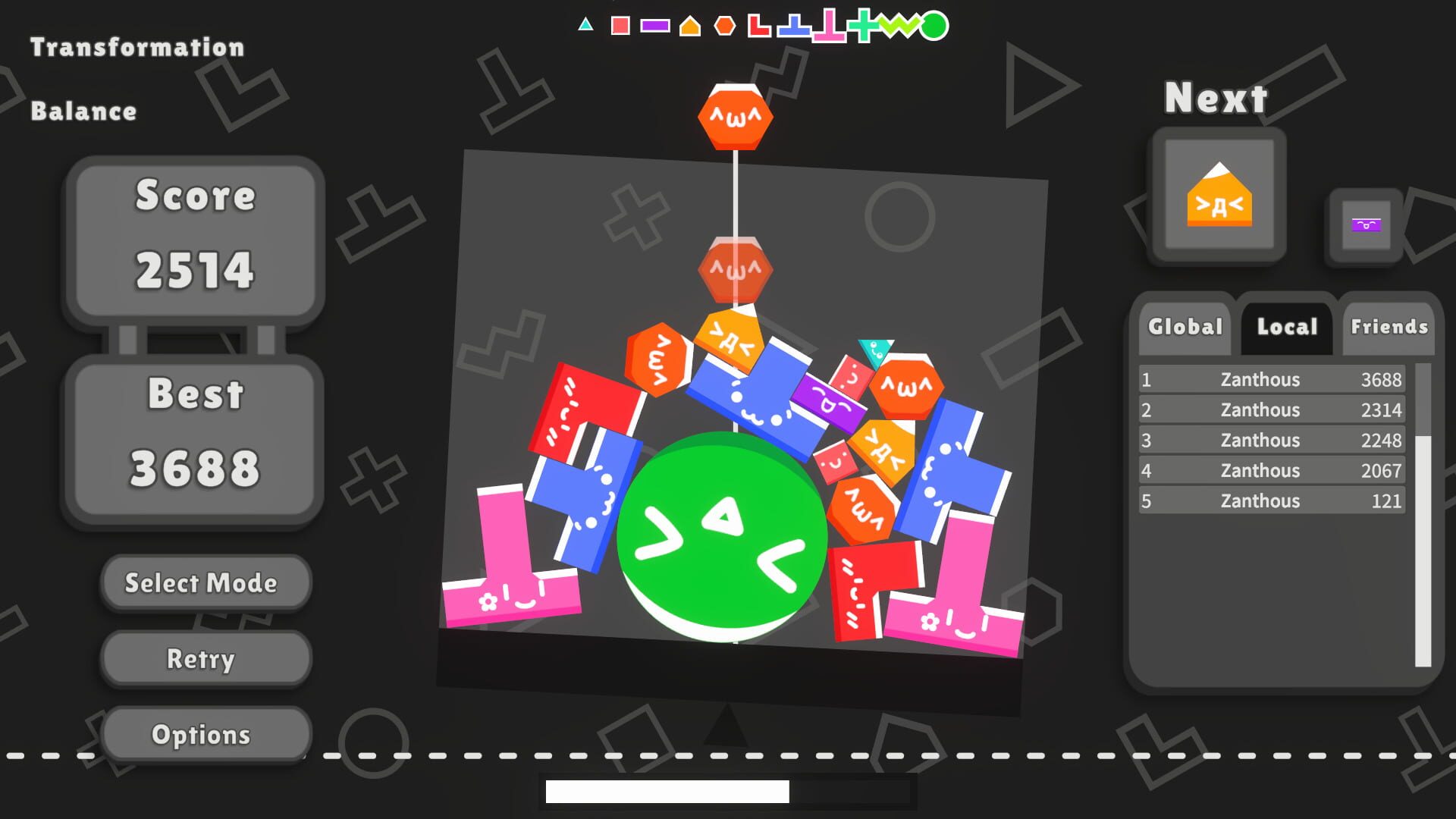 Suika Shapes screenshot 1
