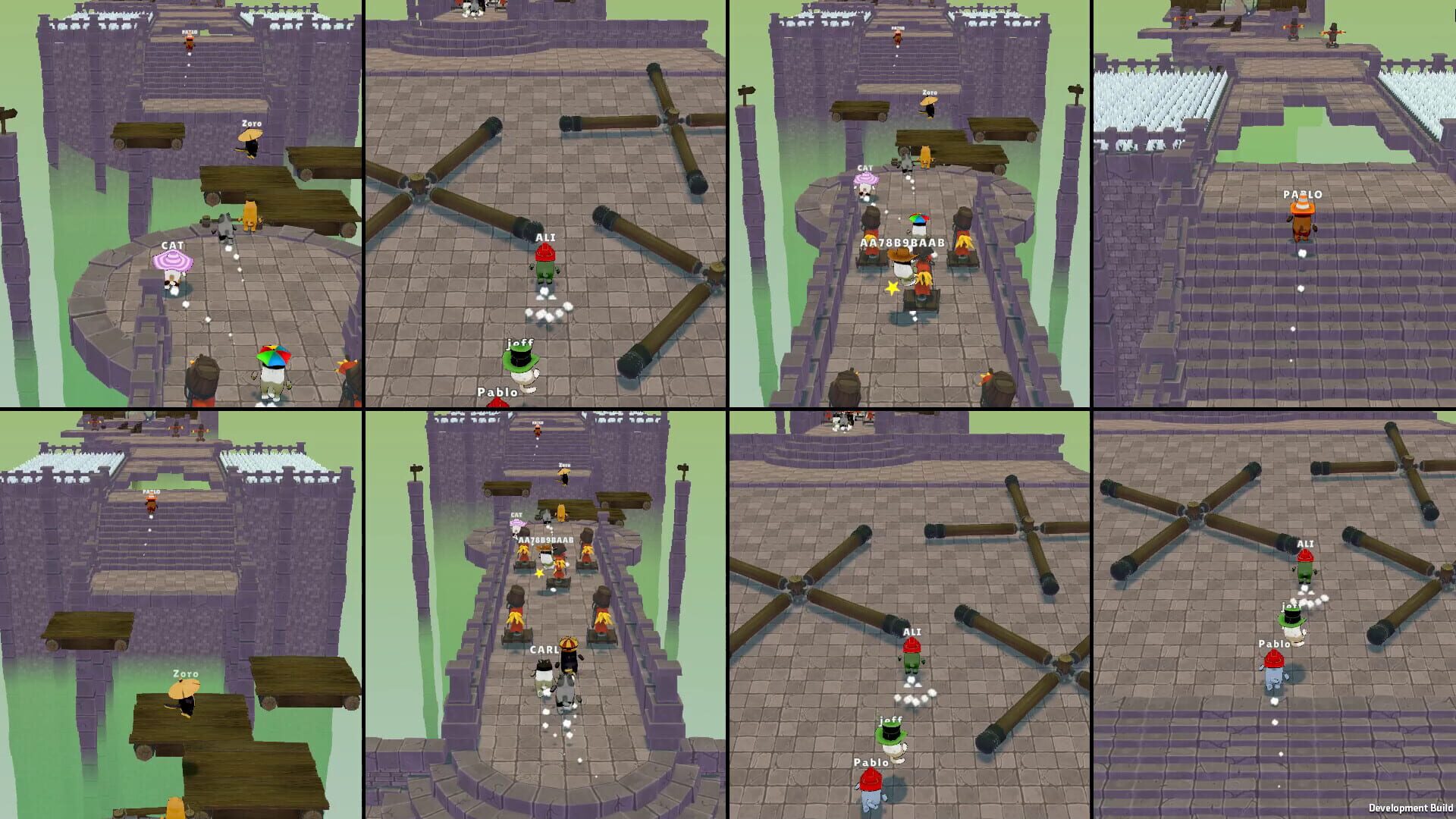 Spring Dogs: Ultimate Multiplayer Battle Royale screenshot 1
