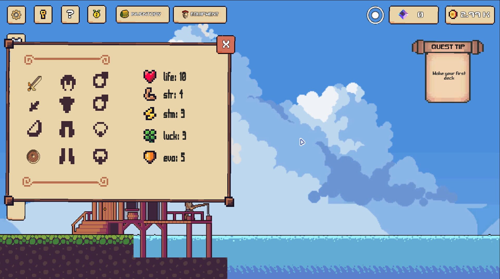 Incremental Town RPG screenshot 1